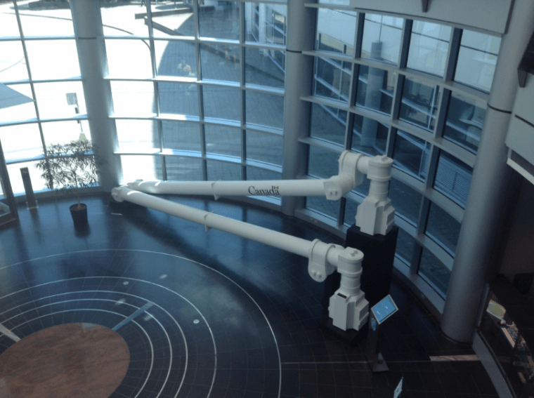 39-View of Canada Arm at the Entrance