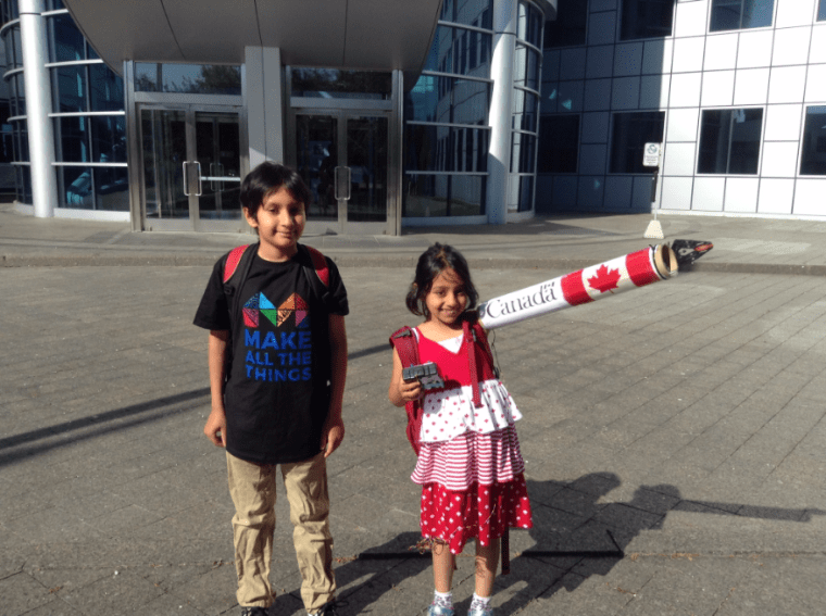 8-In front of the John Chapman Centre