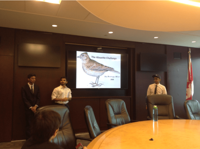 listning to alloette presentation