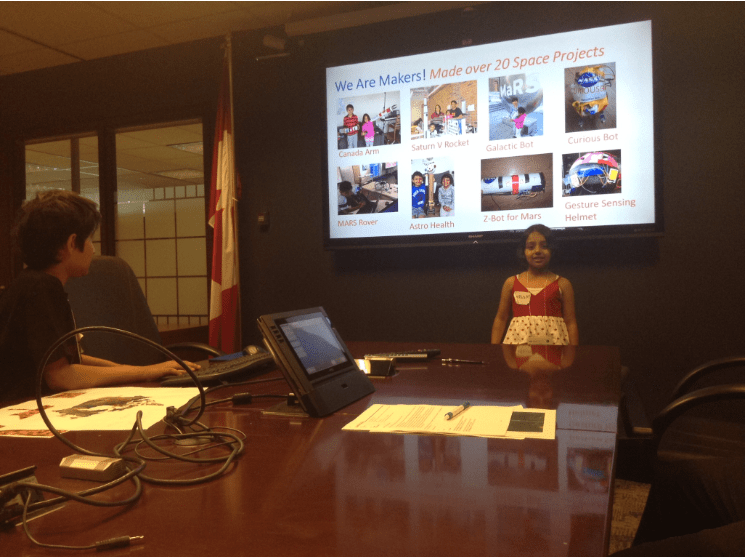 presenting yes i can project