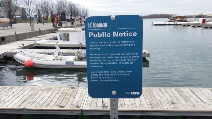 Ontario Lake Closed for Swimming