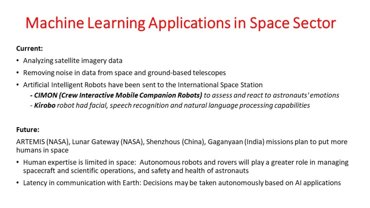 Taking Bias in Machine Learning to Space @ Space Science in Context ...