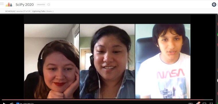 Delivering a Lightning Talk at SciPy2020