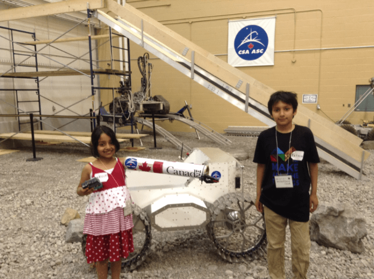 19-Checking out the CSA Rover